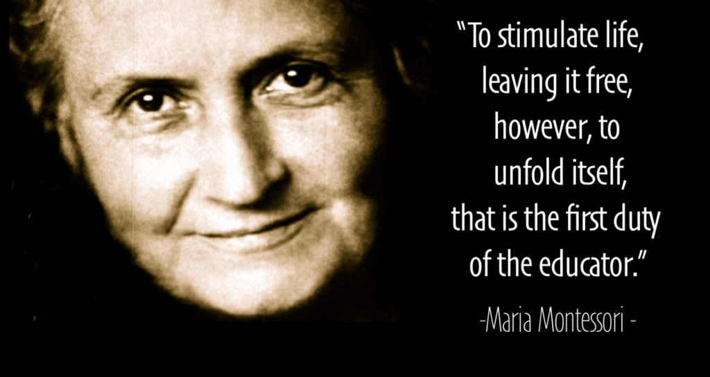 Maria Montessori (1870-1952)
